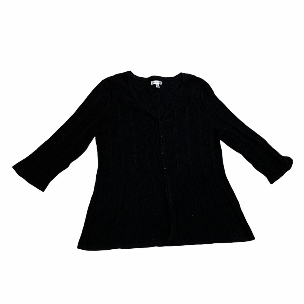 Knit Black Cardigan